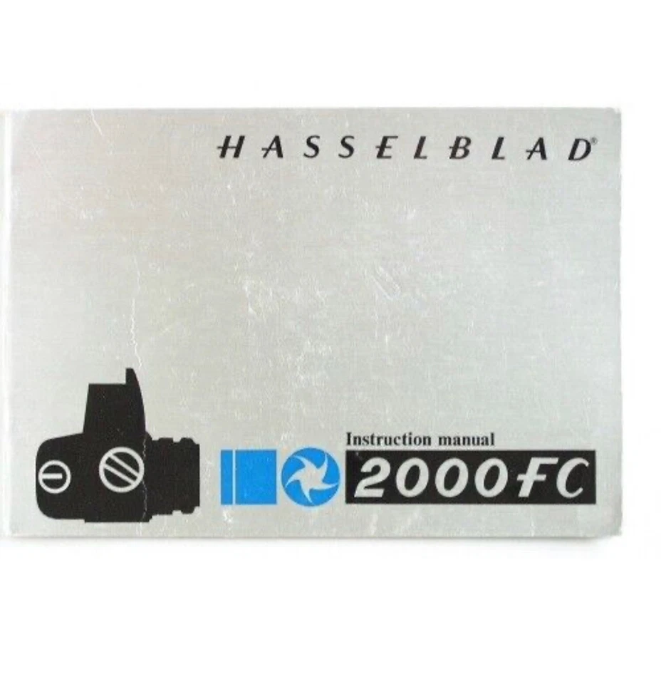 Hasselblad 2000 FC Original Instruction Manual - Image 1 of 1