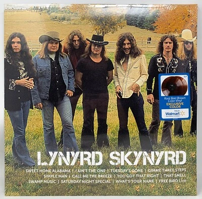 Lynyrd Skynyrd ICON - WM Limited Edition Root Beer Brown Vinyl 2-LP NEW SEALED - Image 1 of 4