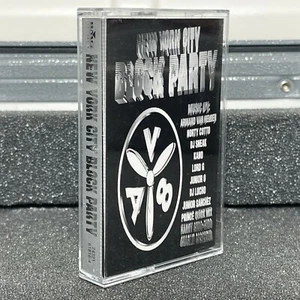 VTG RAVE CASSETTE TAPE NEW YORK CITY BLOCK PARTY BMG MEGA MIX AV8 RECORDS NYC - Picture 1 of 3