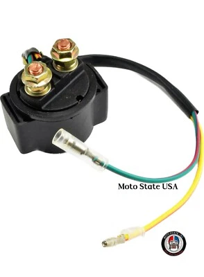 Solenoide relé de arranque para Honda CB350/CB350F/CB360/CB400/CB450/CB500/CB750 Foto 1 de 2