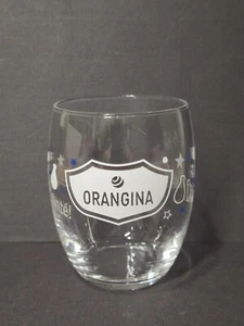 Giappone ORANGINA Sante! Bicchiere da collezione Orange Soda 3,7" buone condizioni - Foto 1 di 6