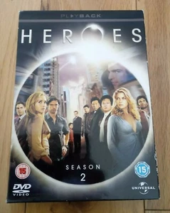 HEROES SEASON 2 FOUR DVD BOX SET (VERY GOOD CONDITION) - Picture 1 of 3