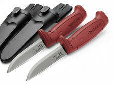 Mora 2 PC LOT Morakniv Basic 511 Hunting Survival Knife Carbon Steel Red 1502