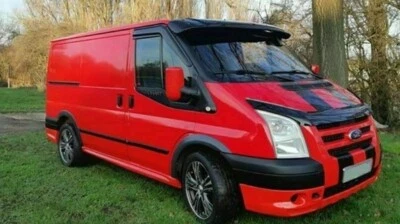 FORD TRANSIT MK7 2006-2013 BONNET WIND STONE DEFLECTOR PROTECTOR GUARD NEW - Image 1 of 4