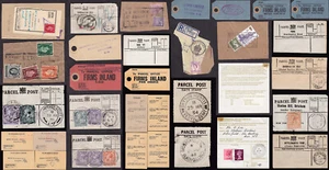 GB PARCEL POST Labels + Tags + Ephemera ...PRICED as SINGLES or GROUPS - Picture 1 of 43