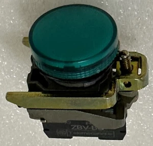 LUZ PILOTO LED VERDE SCHNEIDER TELEMECANIQUE XB4BVB3 24VAC/DC 22MM METAL - Imagen 1 de 4