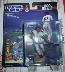 1999 Figura de línea inicial de béisbol - Grandes Ligas - Ken Griffey, Jr - Seattle Mariners - Imagen 1 de 12