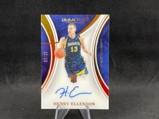 2016-17 PANINI IMMACULATE COLLEGIATE HENRY ELLENSON #43 ROOKIE AUTO 99/99