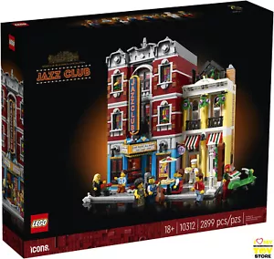 IN STOCK — LEGO 10312 ICONS JAZZ CLUB MODULAR BUILDINGS (2023) — MISB - Imagen 1 de 2