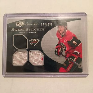 2007- 08 SWEET SHOT MIKKO KOIVU SWEET STITCHES 043/299 3-Color - Picture 1 of 1