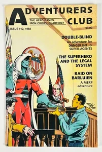 Adventurers Club - Issue 12, 1988 Hero Games Iron Crown Quarterly - Picture 1 of 4