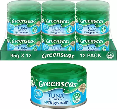 Greenseas Tuna Chunks In Springwater, 12X95G • 42.67$