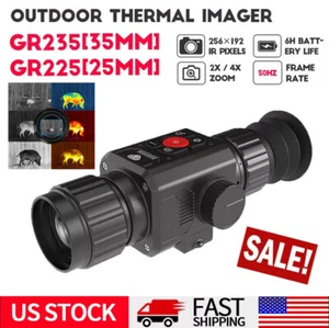 25/35mm Thermal Imager Rifle Scope Night Vision Scope 256x192 Pixel Pitch - WiFi - Picture 1 of 22