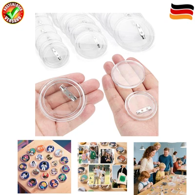 30 Stück Buttons Selber Machen 37mm 44mm 58mm Buttons Anstecker - Bild 1 von 4