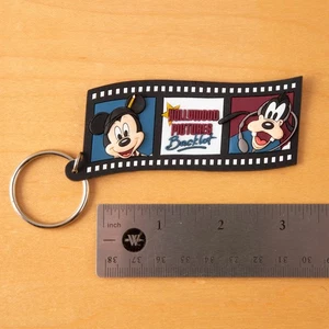 RARO Llavero Tira de Película Mickey & Goofey - Lote Trasero Fotos Hollywood De Colección - Imagen 1 de 2