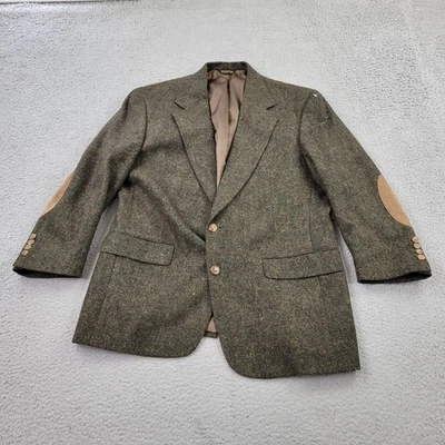 Blazer Austin Reed Para Hombres 42R Lana Brezo Codo Parche EE. UU. Traje Chaqueta Abrigo Deportivo Foto 1 de 4