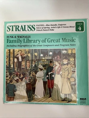 FUNK & WAGNALLS STRAUSS ALBUM 4 FW-604 LP VINYL RECORD New Sealed - Image 1 of 4