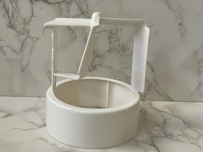 Cuisinart Yogur Congelado Helado Sorbete Máquina Repuesto Paleta Blanca Foto 1 de 4