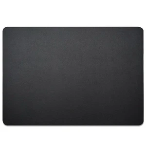 Leder Schreibtisch Löschunterlage rutschfest wasserdicht Schreibunterlage 17"x12" schwarz - Bild 1 von 8