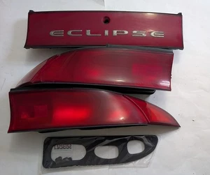 1995-1999 MITSUBISHI ECLIPSE TAILLIGHTS TAIL LIGHTS LAMPS DRIVER PASSENGER - Bild 1 von 12
