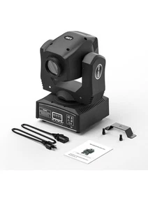 Faretto LED testa mobile spot 8 colori 8 luce GOBO DMX con spettacolo KTV *NUOVO* - Foto 1 di 7