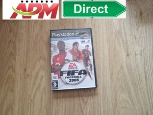 PS2 PLAYSTATION 2 GAME FIFA  2005 EA SPORTS CD DISC BOX MANUAL  - Picture 1 of 7