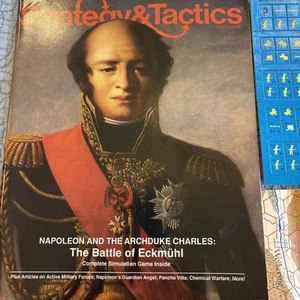 Strategy & Tactics Magazine #114 Napoleon Battle of Eckmuhl UNPUNCHED SPI - Picture 1 of 2