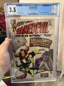Daredevil #6 1. App Mr. Fear | Marvel Comics 1965 Marvel Comics CGC 3.5 - Bild 1 von 3