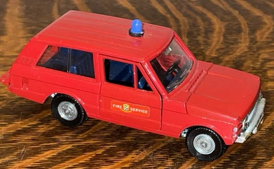 DINKY 4.5" METAL CAR~ENGLAND RANGE ROVER~1968~FIRE SERVICE~#195 - Image 1 of 4