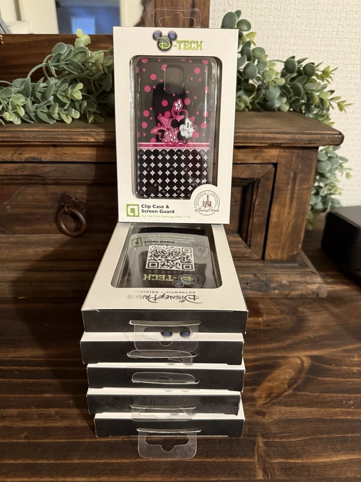 Lote de 6 fundas infusibles Minnie Mouse parques Disney Samsung Foto 1 de 2