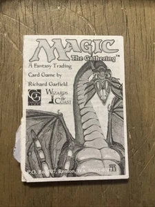 Magic The Gathering Revised Rule Book - Picture 1 of 3