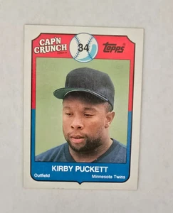 (ITEM D168) KIRBY PUCKETT - 1989 TOPPS CAP'N CRUNCH #20 - Picture 1 of 2