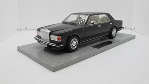 1:18 AMC ROLLS ROYCE SILVER SPIRIT SEDAN BLACK RESIN CARS - Picture 1 of 8
