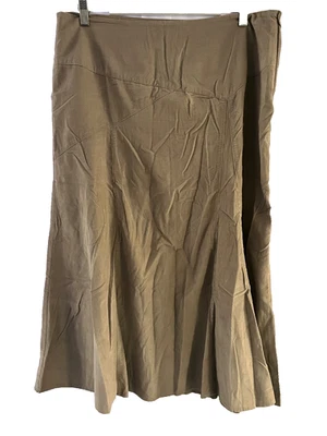 Cherokee Falda Marrón Talla 14 W34" L34" Pana Algodón Mujer Foto 1 de 4