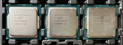 Intel Core i3-6100T CPU @ 3.20GHz (Lot of 3) - Image 1 of 3