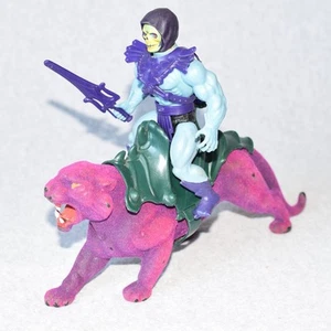 Vintage Skeletor und Panthor Motu Masters Of The Universe He-Man Figur - Bild 1 von 16
