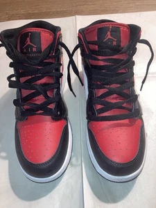 Nike Air Jordan 7y Boys Red And Black And White , Unused Tread - Picture 1 of 6
