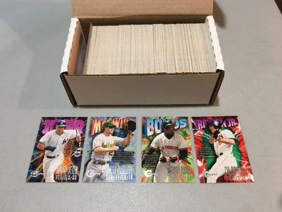 1997 Fleer Skybox Circa Baseball Complete 1-400 Card Set - Image 1 of 4