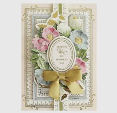 Anna Griffin Mother’s Day 3D Sending Love Greeting Card - Image 1 of 3