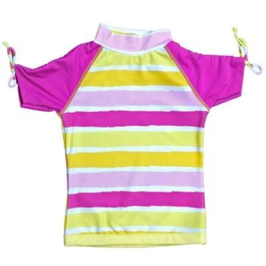 Girls 2-6 Short Sleeve Rashguards - Picture 1 of 6