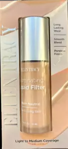 ELLEN TRACY ILLUMINATING Liquid Filter Warm Neutral Light to Medium Coverage 1oz - Picture 1 of 2