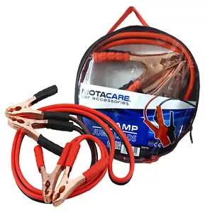 200 AMP JUMP LEADS BOOSTER CABLES CAR BATTERY STARTER HEAVY DUTY START 2.5M - Picture 1 of 2