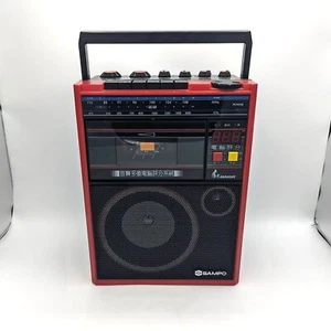 RARE 1980s Vintage SAMPO Japanese Karaoke Machine Cassette KE-250A Tape Tested - Picture 1 of 13