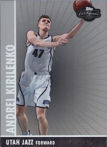 2008-09 Topps Co-Signers Silver Jazz Basketball Card #47 Andrei Kirilenko /199