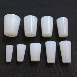 Tapered Plug Stopper Rubber Bung Sealing End Caps Seal Hole Plugs Bottle Inserts - Picture 1 of 9