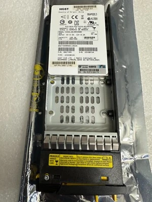 HP 100GB SAS 2.5”SSD 6GB 702506-001 5697-2160 with Caddy for 3PAR 7000 - Image 1 of 4
