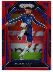 2020-21 Prizm EPL Mason Mount Red Parallel /149 Chelsea FC Manchester United - Picture 1 of 2