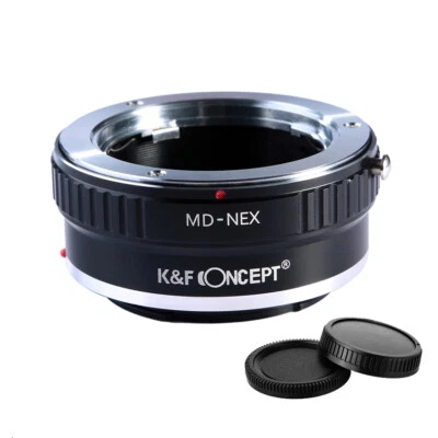 K&F Concept Adapter for Minolta MD MC Lens to Sony E-Mount Camera A7R2 A73 A7R4 - Image 1 of 4