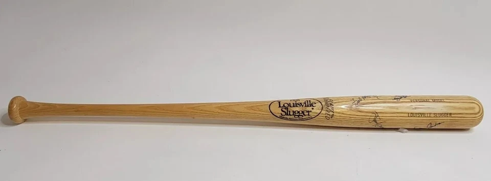 Padres Louisville Slugger Bat 1992 All Star 4 Signatures Gwynn McGriff Sheffield - Image 1 of 4