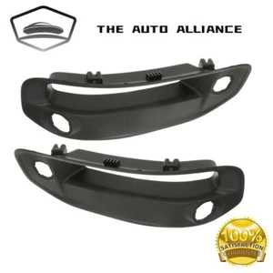 Par de cubiertas antiniebla negras con orificio sensor para Dodge Ram 1500 2019-2021 2022 - Imagen 1 de 6